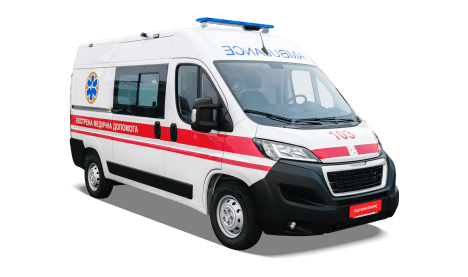 Автомобиль скорой помощи на базе Peugeot Boxer L2H2, тип А