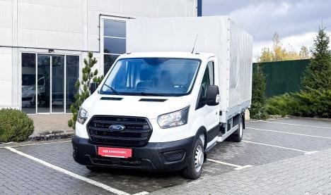 Бортовой тентованный на базе Ford Transit