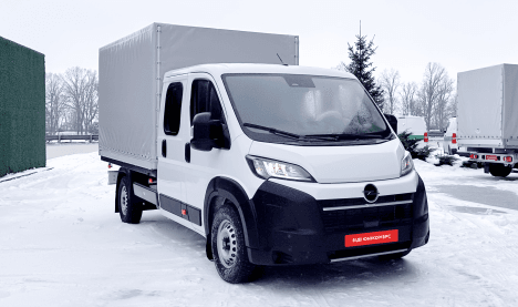 Opel Бортовой автомобиль с тентом 7 мест